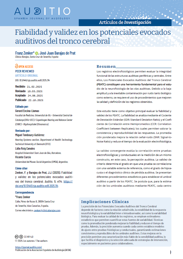 Portadilla Auditio e114