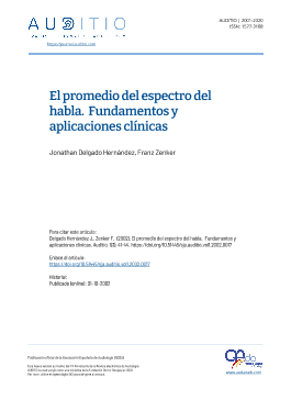 Portada Auditio.