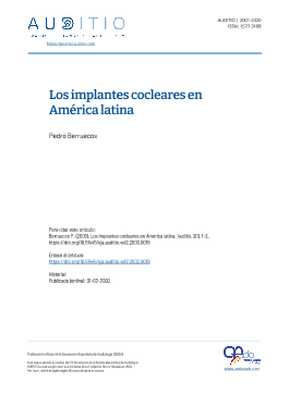 Portada Auditio.