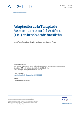 Portada Auditio. 