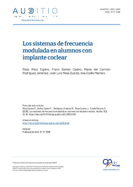 Portada Auditio. 