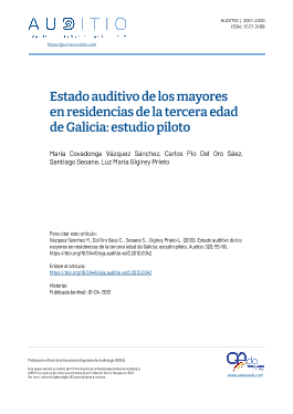 Portada Auditio.