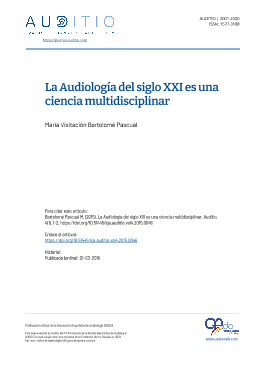 Portada Auditio.
