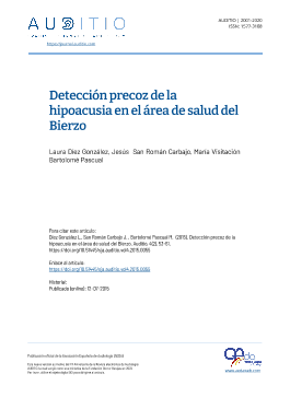 Portada Auditio.